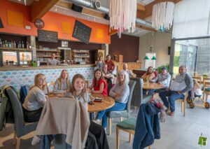 Cafe de Conge op Camping Houtum in Kasterlee