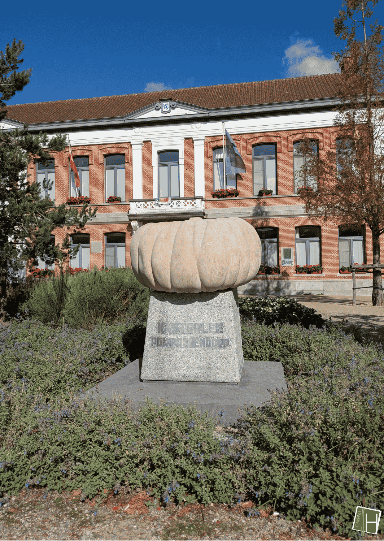Pompoendorp Kasterlee in de Antwerpse Kempen Belgie Pompoendorp